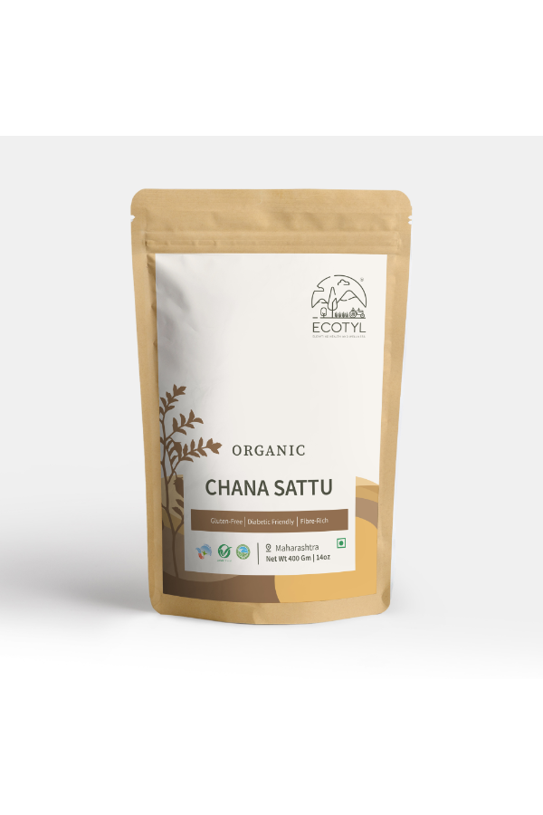 Ecotyl Organic Chana Sattu - 400 g